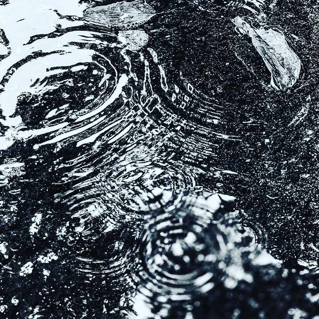 Rain drops held on a surface