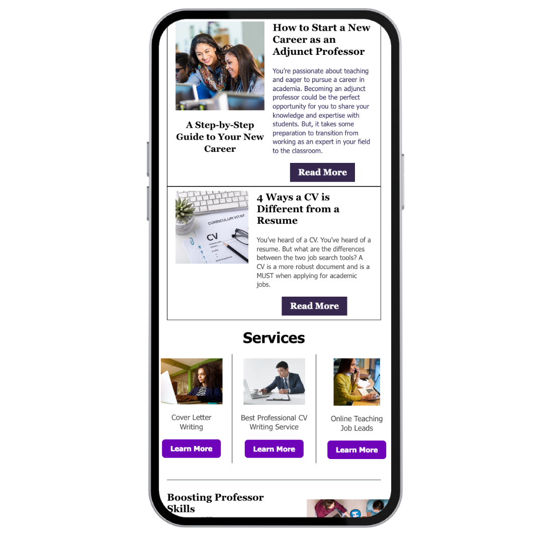 Professor Services